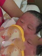 宝宝来得不算晚但也是不易感谢选择我们耿若广州供卵机构